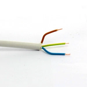 Stromkabel 3x 2,5 mm² NYM-J Stromleitung 5m /10m / 20m/ 50m/ 100m grau - Imagen 1 de 2