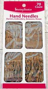 Sewing Basics 70 Count Hand Needles New - Picture 1 of 2