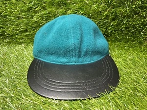 Wilsons Fleece Leather Brim Baseball Hat Adjustable Unisex Cap Hat Rare Blue - Picture 1 of 12