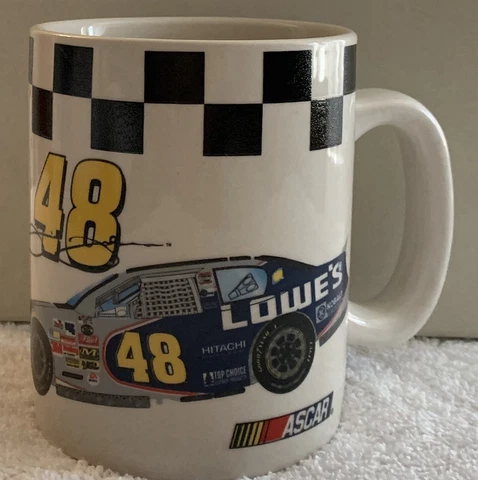 Driver Collection Nascar mug  #48 Jimmy Johnson cup. Microwave Dishwasher safe Cover