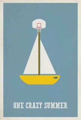 Póster - Una película loca de verano, arte cinematográfico antiguo moderno minimalista retro, 3 tamaños Foto 1 de 4