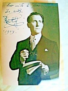 Peter Cushing signed Autogramm Geschenk Unterschrift Druck Hammer Horror Schauspieler - Bild 1 von 2