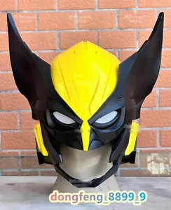 Wolverine Animation Ver. Helmet Mask FRP Cosplay Props Wearable Collection Gifts - Picture 1 of 5