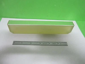 OPTICAL BAR GLASS SQUARENESS STRAIGHT MIRROR METROLOGY LASER OPTICS BIN#S4-01 - Picture 1 of 11