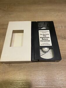 The Nightmare Before Christmas FYC Vhs