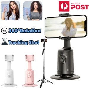 Selfie Holder AI Tracking Gimbal Stabilizer Tripod Mount 360° For Smartphone AU - Photo 1 sur 21