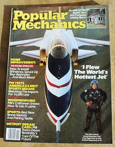 Popular Mechanics April 1985; Supersonic X-29; Dream Cars; Woodworking; Sports - Picture 1 of 7