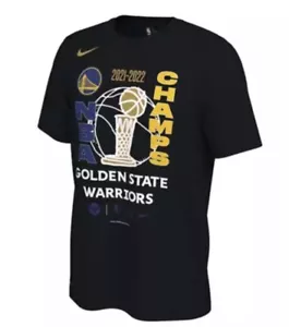 Nike Golden State Warriors 2022 NBA Finals Champions T-Shirt size Large - Picture 1 of 3