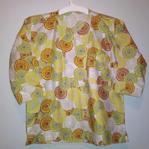 West African Dashiki Boys Size M Long Sleeve Shirt - Picture 1 of 4