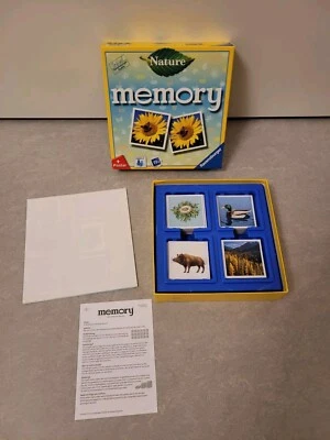 Ravensburger: 2014 Nature memory mit Poster und Anleitung komplett - Bild 1 von 4