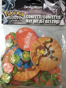 Pokemon Diamond & Pearl Party Supplies Confetti .67 oz. - Picture 1 of 1