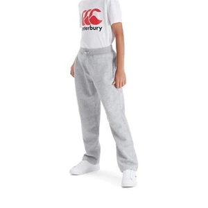 Canterbury Kids Combination Sweat Trousers Bottoms Pants Open Hem Jersey Jogging - Picture 1 of 14