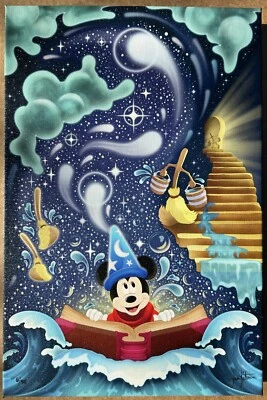 Jason Ratner's Sorcery in the Sky - Canvas Wrap - 6 of 95 - SIGNED - Image 1 of 4