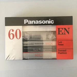 PANASONIC EN 60 Min Blank Audio Cassette Tape Type 1 Normal Position Japan - NEW - Picture 1 of 4