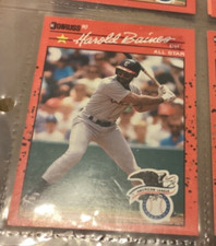 1990 Donruss Harold Baines #660 Multiple Error Card