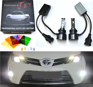 LED Kit F15 140W H9 6000K White Two Bulbs Head Light High Beam Replacement Lamp - Picture 1 of 20