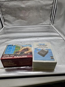 Rare Vintage Tandy TRS-80 Color Mouse w/ Box & Manual - Radio Shack - Picture 1 of 5