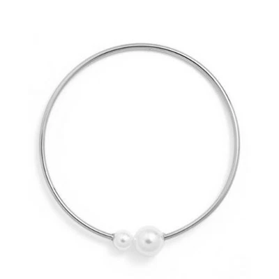 Colar de pérolas falsas Rebecca Minkoff N16328 - Imagem 1 de 4