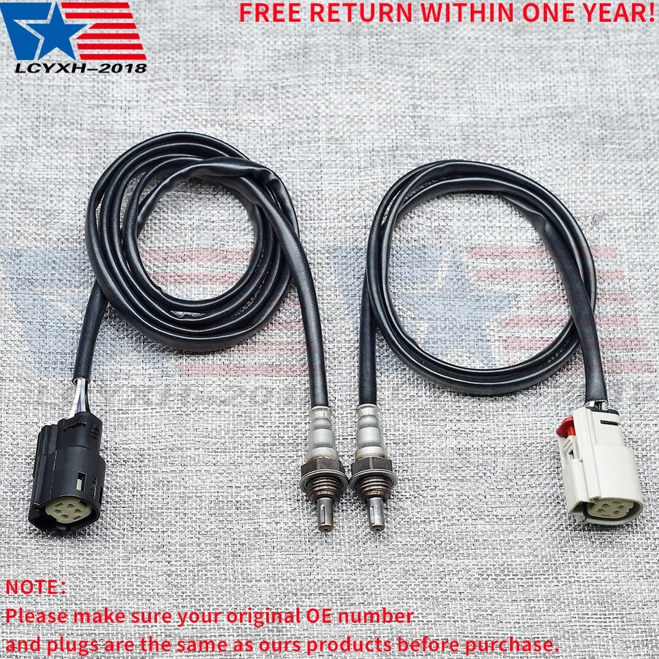 Front+Rear O2 Sensor for Harley Davidson Street Glide Ultra 932-14063 932-14064 - Image 1 of 4