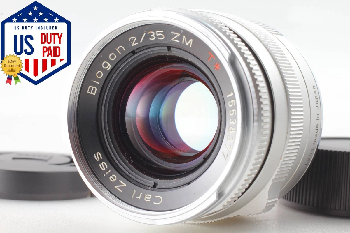 ZEISS Biogon T* 35mm Focal f/2 Camera Lenses for sale | eBay