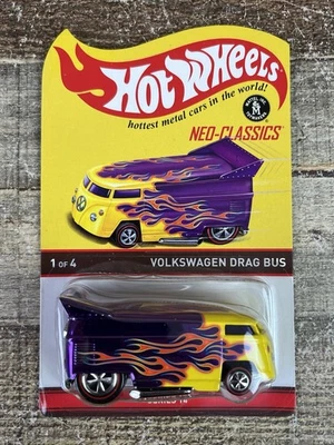 Autobús de arrastre Volkswagen serie 14 Hot Wheels RLC Neo-Classics 4883/7500 Foto 1 de 4