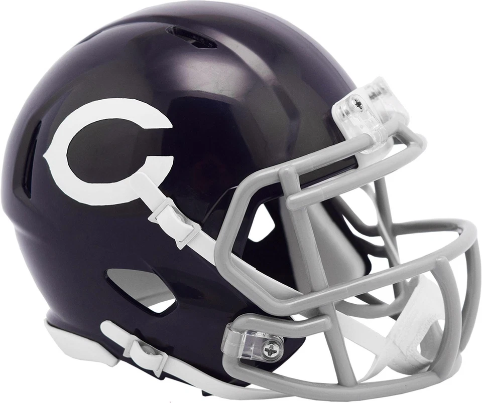 Minicasco Chicago Bears Riddell 1962-1973 velocidad retro Foto 1 de 1