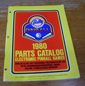 Neuwertiger Bally Solid State Flipper 1980 Teilekatalog Rolling Stones & mehr - Bild 1 von 3