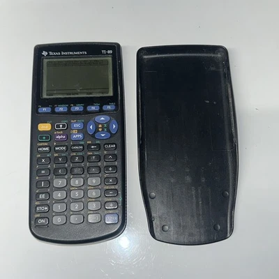 Texas Instruments TI-89 Graphing Calculator Tested Working READ - Image 1 of 4