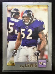 2001 Topps #50 Ray Lewis - Picture 1 of 2