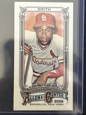 Topps Allen & Ginter 2025 - Ozzie Smith #58 Mini Foto 1 de 2