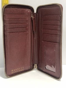 Barneys New York 7.5 Inch Zip Wallet - Picture 1 of 14