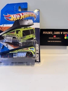 Hot Wheels HW City Works Back Slider 1:64 2010 New Green E3 - Picture 1 of 4