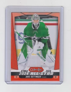 24/25 OPC Dallas Stars Jake Oettinger All-Star Orange card #515 Ltd #12/25 - Bild 1 von 2