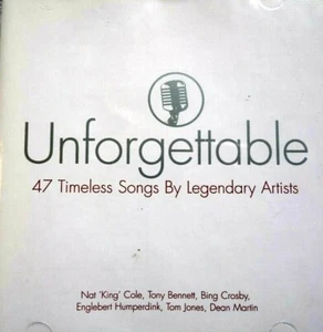 Unforgettable - 47 Timeless Songs By Legendary Artists - CD, VG - Picture 1 of 2