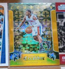 REGGIE JACKSON 2015-16 PANINI EXCALIBUR CRUSADE BASKETBALL CARD DETROIT PISTONS
