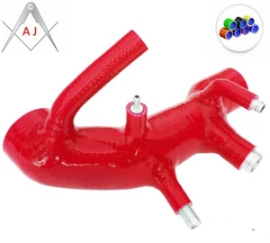 For Subaru Impreze WRX STI GC8 EJ20 VER 3-4 96-98 Silicone Induction Hose Red - Picture 1 of 3
