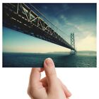 Photograph 6x4" - Akashi Kaikyo Bridge Japan Art 15x10cm #13057