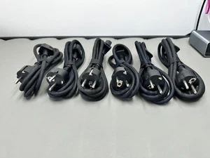 7x Ubiquiti braided locking European 2-pin power cable for Dream Machine UDM etc - Afbeelding 1 van 2