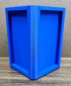 PSA Graded Card Storage & Spinning Display by Wicked Cardboard - Blue - Picture 1 of 5