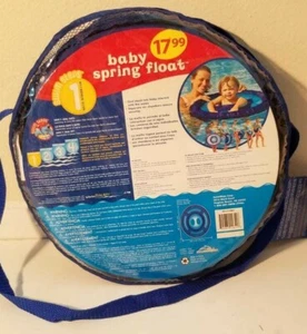 Swimways Step 1 Baby Blue Spring Float 9-24 Months NIP - Picture 1 of 2
