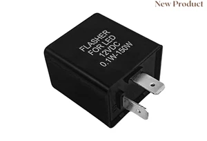 12V LED Flasher Relay for Car/Motorcycle – 2-Pin Universal Signal Relay - Picture 1 of 7