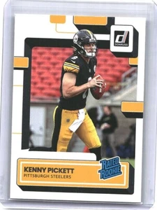 2022 Donruss Rated Rookie Kenny Pickett RC #301 Pittsburgh Steelers FAST SHIP - Picture 1 of 2