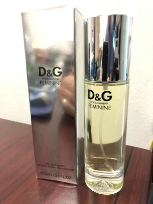 *2006* DOLCE & GABBANA FEMININE 3.4 液量盎司/100 毫升淡香水喷雾代码 #6165,#6209 — 第 1/4 张图片