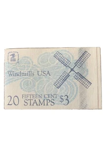 U.S. Booklet #135, 15 cent Windmills, MNH, BK135 - Picture 1 of 5