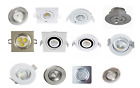 Recessed spotlight incl. LED and frame recessed lamp light installation [6 pack]