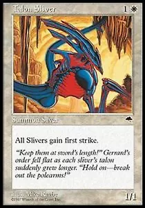 *MRM* FR/VF Slivo�de griffu - Talon Sliver MTG TMP - Imagen 1 de 1