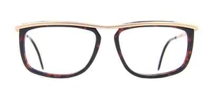 Monturas de gafas rectangulares grandes vintage Club LA 9901 Austria década de 1990 nuevo de lote antiguo - Imagen 1 de 7