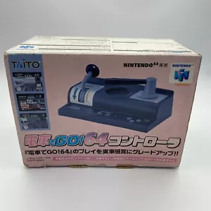 TAITO DENSHA DE GO!! Controller Nintendo 64 N64 testato funzionante scatola japan BELLO! - Foto 1 di 17