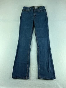 DKNY Womens Jeans Blue Tag Size 4 (28x31) Mid Rise Bootcut Stretch Denim - Picture 1 of 14