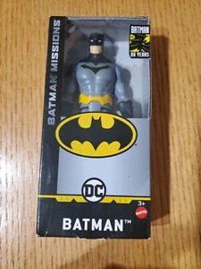 Batman Missions DC Figurine 6”- Mattel Batman 80 Years - Figure GCK97 - New - Picture 1 of 6